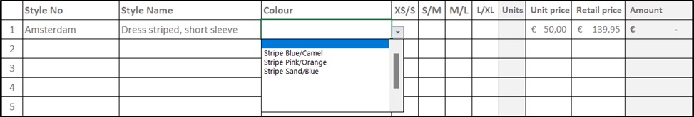 Excel dynamische validatie